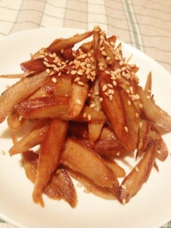 簡単☆美味しいごぼうのきんぴら-レシピのメイン写真