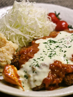 トマト&チーズのWソースでチキンカツ♪-レシピのメイン写真