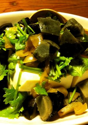 アジアン☆ピータン豆腐-レシピのメイン写真