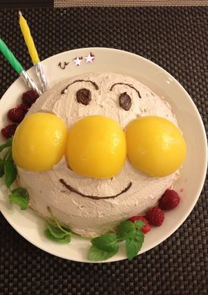 超簡単♪アンパンマンのバースデーケーキ★-レシピのメイン写真