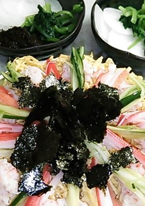 寿司ケーキ-レシピのメイン写真