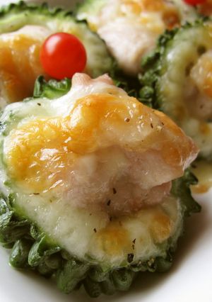 10分！ゴーヤのチーズチキングリル-レシピのメイン写真