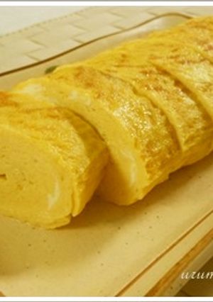 【巻きすで綺麗】ダシがしみ出るだし巻き卵-レシピのメイン写真