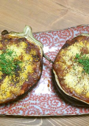 米なすのエスニックミートグラタン♥-レシピのメイン写真