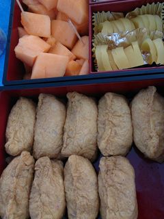 ちらし寿司の素で作る簡単いなり寿司☆-レシピのメイン写真