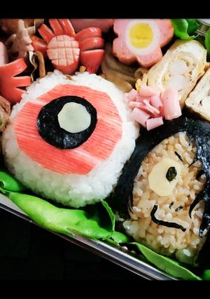 げげげの鬼太郎♡キャラ弁-レシピのメイン写真