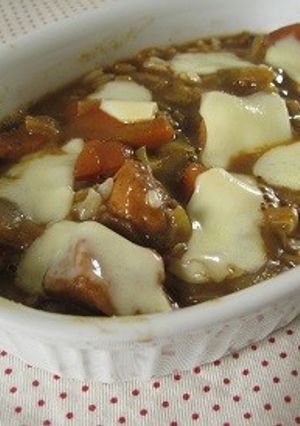 残りカレーでドライチーズカレー-レシピのメイン写真