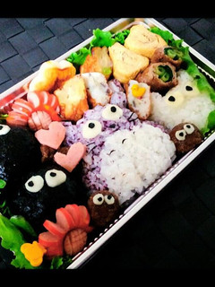 となりのトトロ♡キャラ弁-レシピのメイン写真