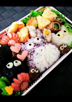 となりのトトロ♡キャラ弁-レシピのメイン写真