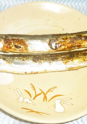 パパの焼き丸干しサンマ（2）-レシピのメイン写真