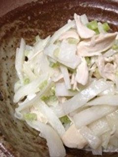 大根とササミのサラダ-レシピのメイン写真