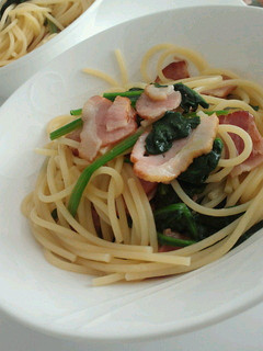 アンチョビ★ベーコンとほうれん草のパスタ-レシピのメイン写真