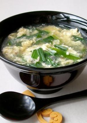 ニラ中華スープ-レシピのメイン写真