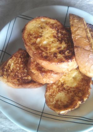 フランスパンのフレンチトースト-レシピのメイン写真