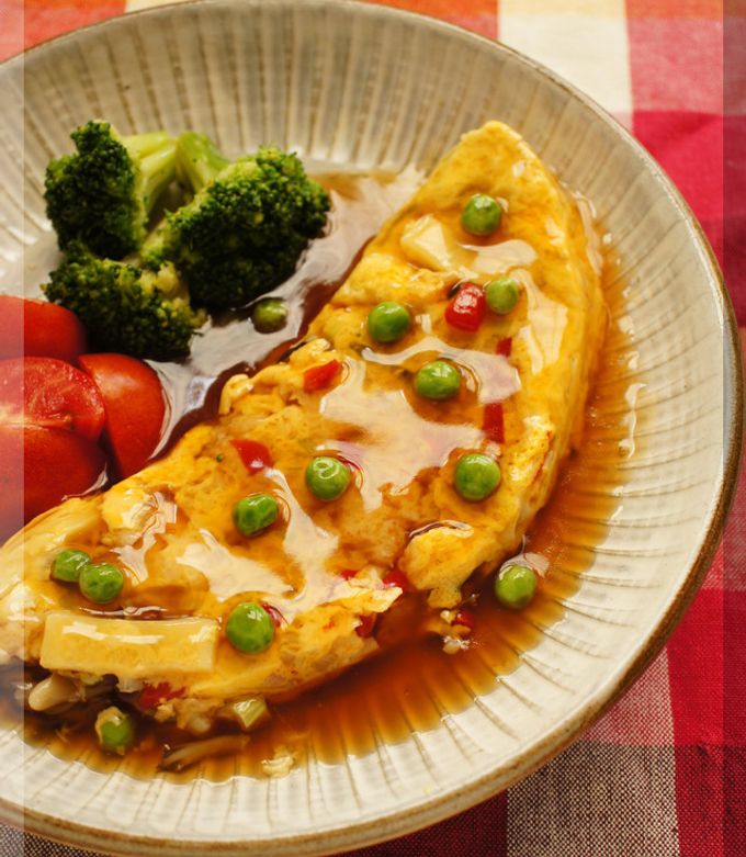 オムレット ♥ 蟹玉オムレツ♪ by ♡Alice♪ 【クックパッド】 簡単