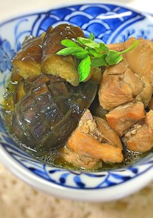 ナスと鶏もも肉の柔らか煮☆*-レシピのメイン写真