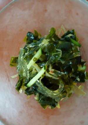 ところてんの酢の物-レシピのメイン写真