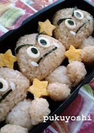 【キャラ弁】クリボーおにぎり-レシピのメイン写真