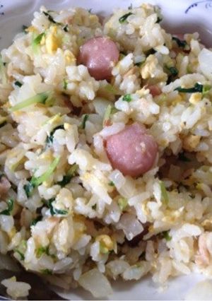 2歳の子供もパクパク！豆苗ピラフ☆-レシピのメイン写真