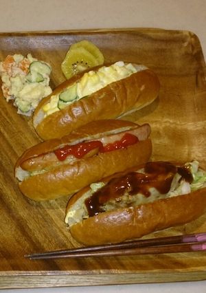 簡単ホットドッグ-レシピのメイン写真