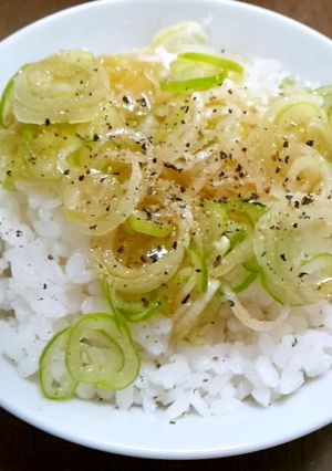 俺流！ラーメン屋さんのネギ飯-レシピのメイン写真