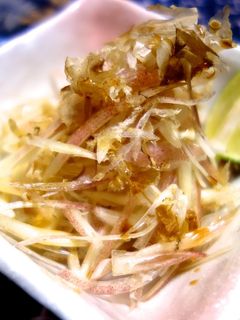 さらしみょうが-レシピのメイン写真
