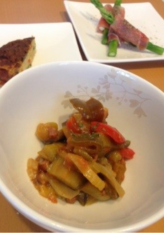 簡単！野菜のトマト煮込み-レシピのメイン写真