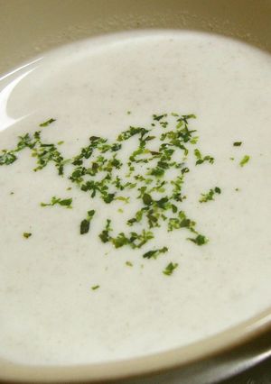秋だ♪冷製♪温製♪ごぼうポタージュスープ-レシピのメイン写真