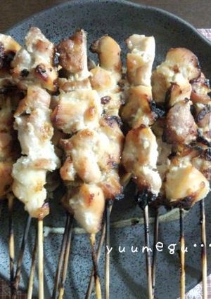 塩麹で簡単　鶏もも焼き鳥-レシピのメイン写真