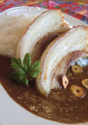 三枚肉ステーキカレー-レシピのメイン写真