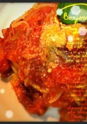 パスタアマトリチャーナ-レシピのメイン写真