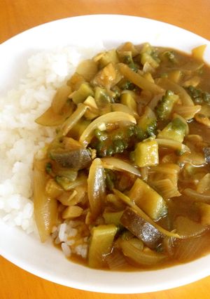 夏野菜のカレーライス-レシピのメイン写真
