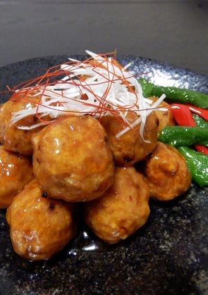 肉団子の甘酢あん-レシピのメイン写真