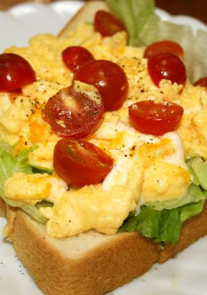 ひとくちエッグパン-レシピのメイン写真