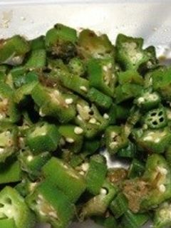 オクラのおかか和え-レシピのメイン写真