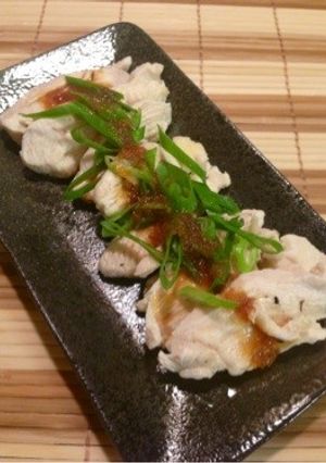 レンジで簡単♪鶏胸肉のおろしポン酢-レシピのメイン写真