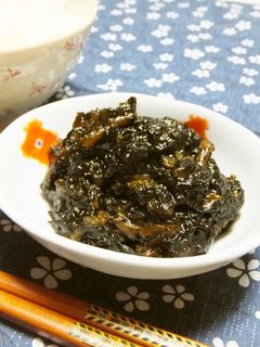 ご飯のお供です♪ゴーヤと海苔の佃煮-レシピのメイン写真