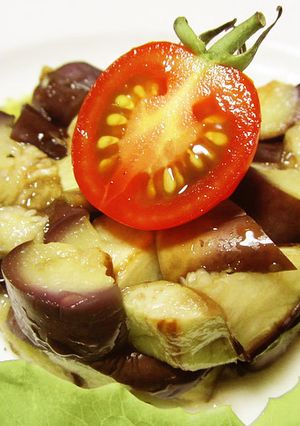 簡単！焼きナスのタルタル風♪-レシピのメイン写真