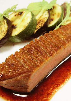 フランス産鴨胸肉 赤ワインソース♪-レシピのメイン写真