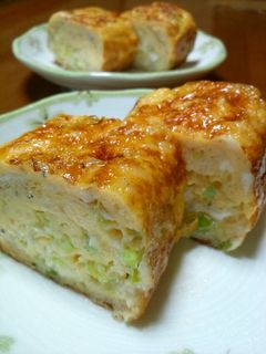 厚焼き玉子(しらす&長ネギ)-レシピのメイン写真