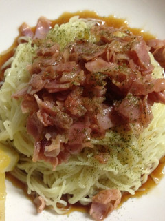 超簡単!ちょっぴりイタリアンな冷やし中華-レシピのメイン写真