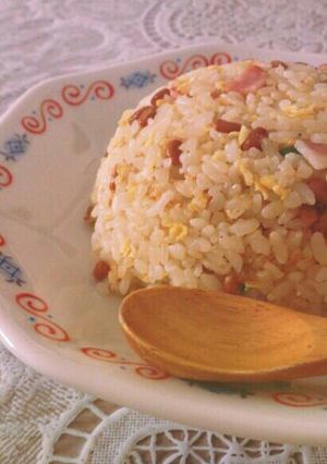 納豆チャーハン-レシピのメイン写真