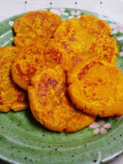 手づかみ離乳食☆かぼちゃのチーズお焼き-レシピのメイン写真