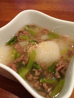 小カブの冷やしそぼろあん-レシピのメイン写真