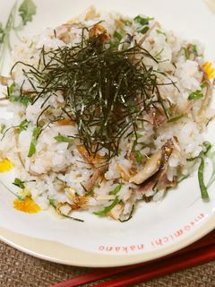 簡単☆焼きサバと薬味の混ぜ寿司-レシピのメイン写真