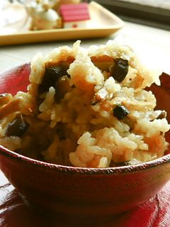 簡単&秋しめじと油揚げの炊きこみご飯❤-レシピのメイン写真