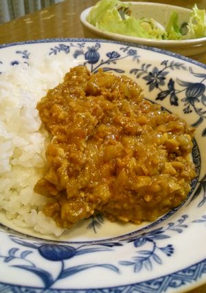 落花生と梨のキーマカレー-レシピのメイン写真