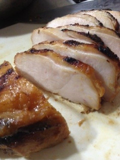 主菜:しっとり鶏むねのみそ漬け-レシピのメイン写真