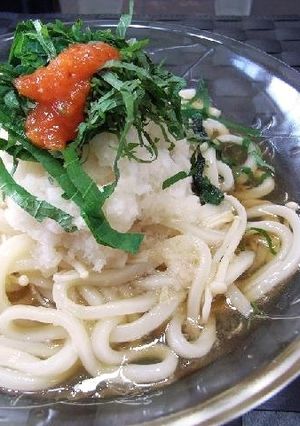 ぶっかけ冷やしおろしうどんえのき入り！-レシピのメイン写真