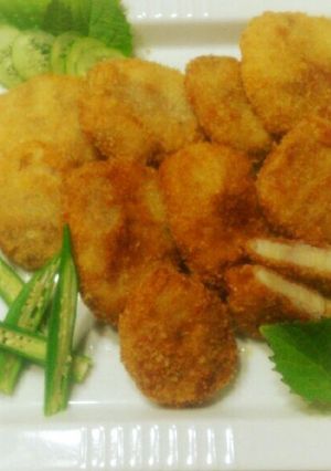 レンコンでカロリーダウン。レン豚カツ-レシピのメイン写真